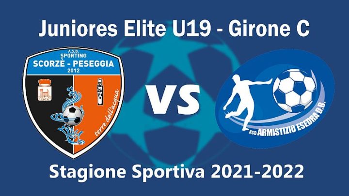 Calcio Armistizio Esedra don Bosco 6^ giornata Juniores Elite U19 Girone C Stagione sportiva 2021 2022